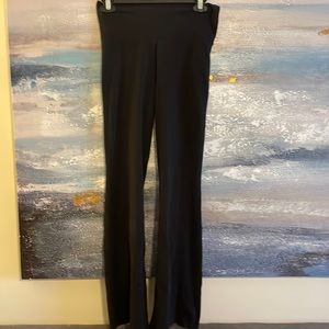 Flare Leg Black Sweatpants